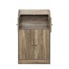 Kitchen Storage Cabinet with Door, Cupboard, Sideboard, Floor Cabinet for Living Room, Bathroom,