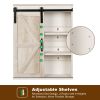Wood Wall Storage Bathroom Cabinet