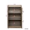 Kitchen Storage Cabinet with Door, Cupboard, Sideboard, Floor Cabinet for Living Room, Bathroom,