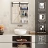 Wood Wall Storage Bathroom Cabinet
