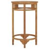 3 Piece Patio Bar Set Solid Wood Teak