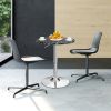 360° Swivel Round Pub Table with Height Adjustable